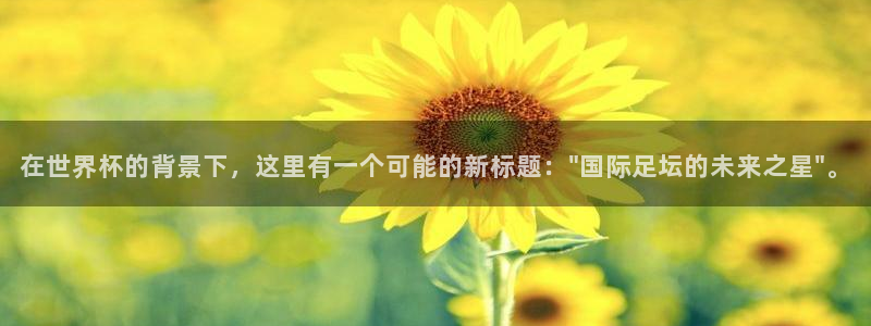 世界杯葡萄牙赛程:在世界杯的背景下,这里有一个可能的新标题:\